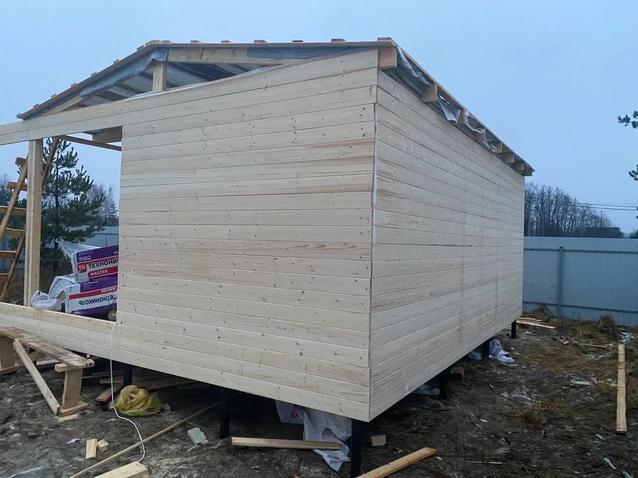 3392 · Садовый домик 7×3 м + веранда 7×2 м — кадр 6